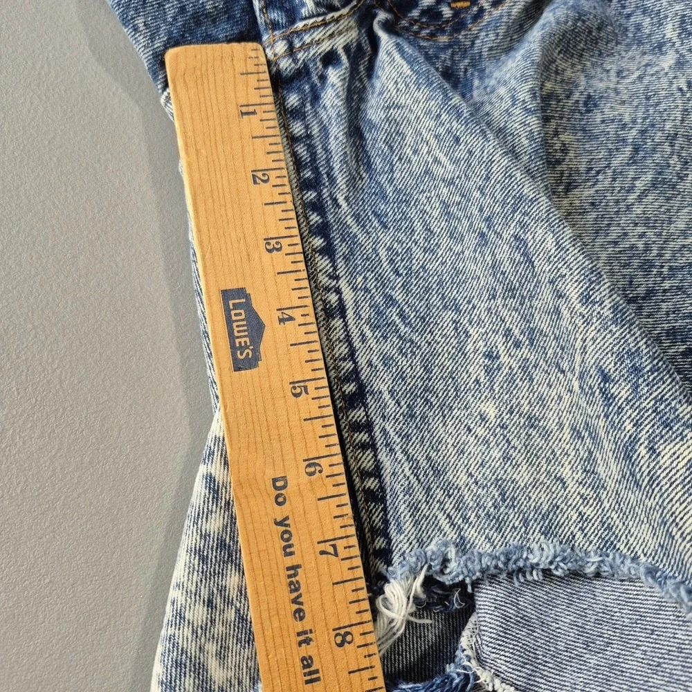 Vintage Levis Jean Shorts Mens 30 31 Waist Orange Tab 80s‎ Jorts Step Hem Cutoff
